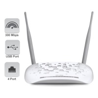 TP-LINK TD-W9970 300Mbps EWAN VPN VDSL ADSL2+ USB port Fiber Modem/Router - 4